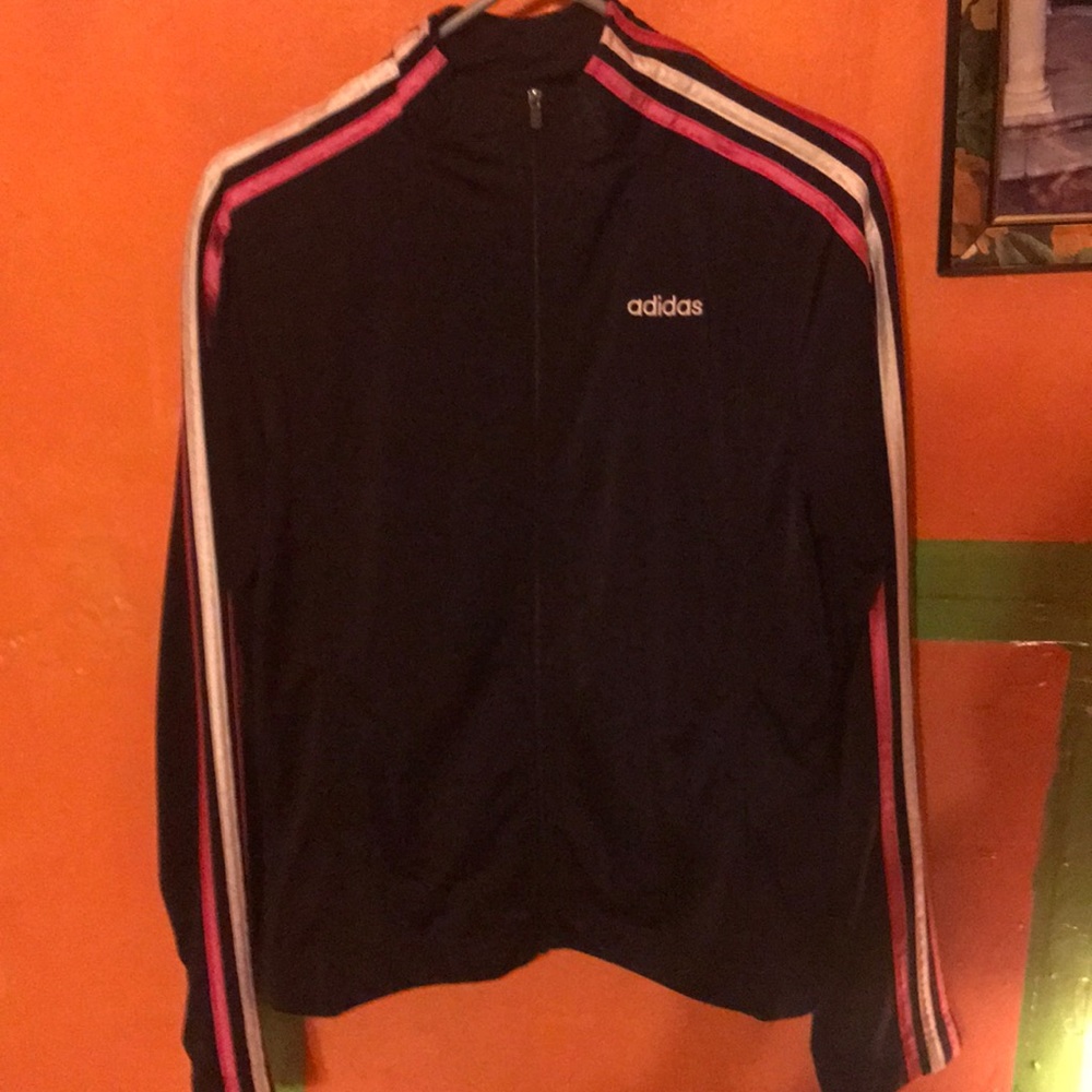 Adidas sweater in a large nice basically